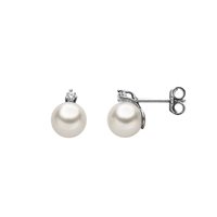 Orecchini Comete Donna in Oro bianco Perla ORP284 - ORP284